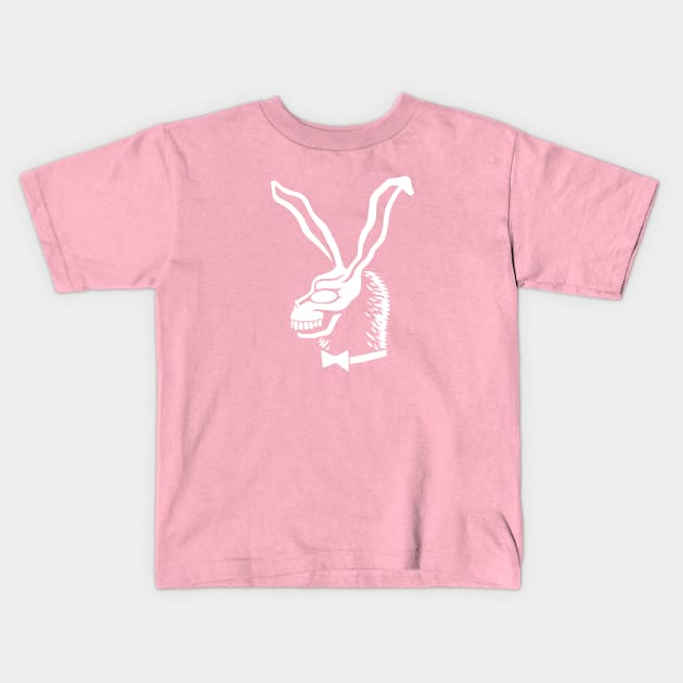 Frank the Bunny Kids T-Shirt by davesnothere